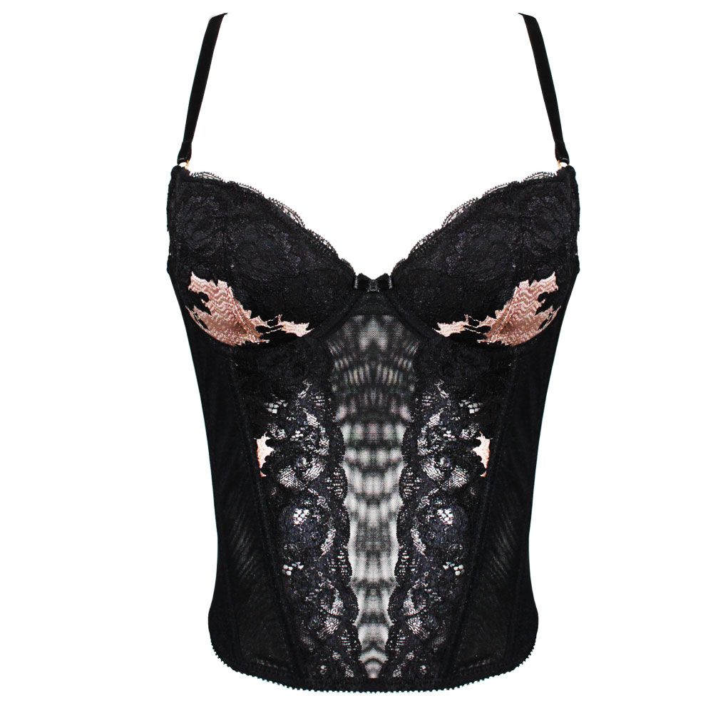 Black Corset Top-SexyHint