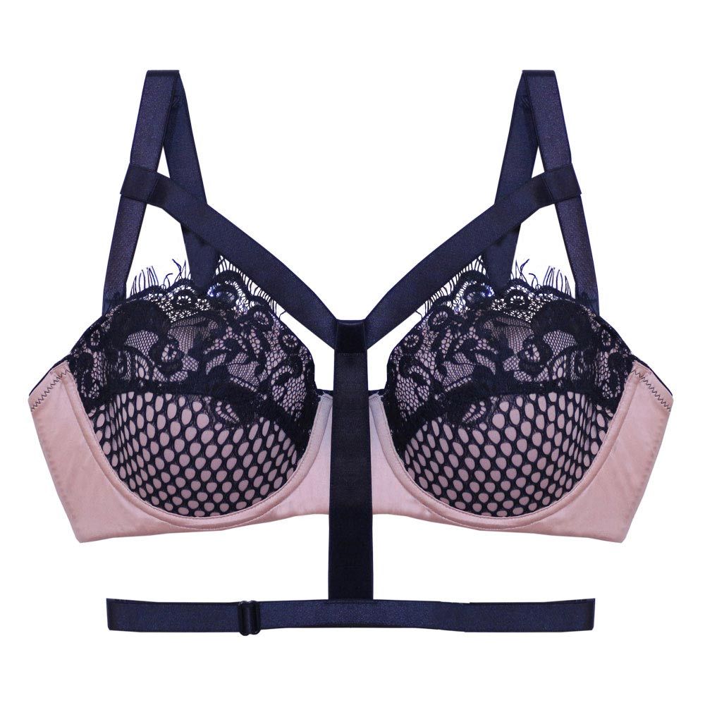 Black Harness Bralette-SexyHint