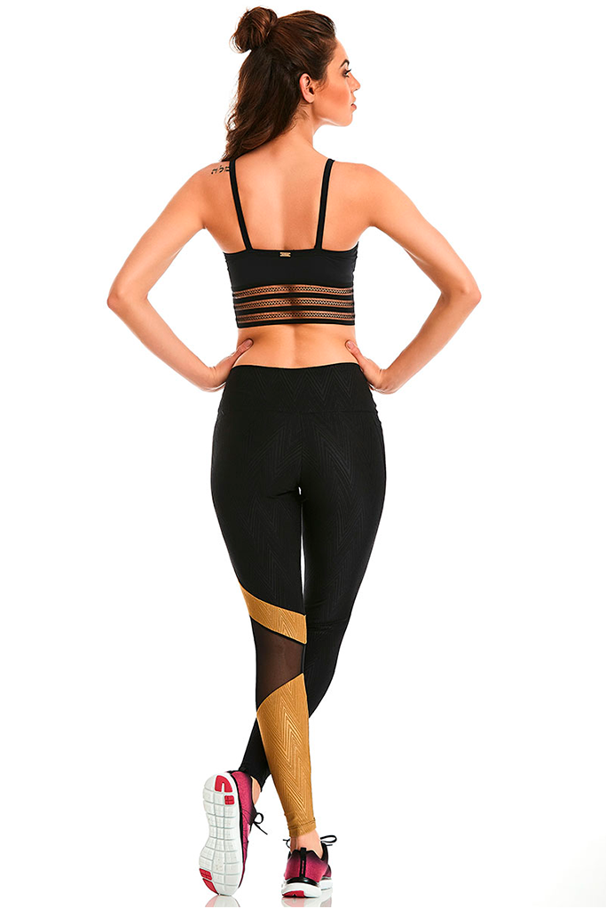 Brazilian Sexy Athletic Leggings Asymmetric Style Caju Brasil-SexyHint