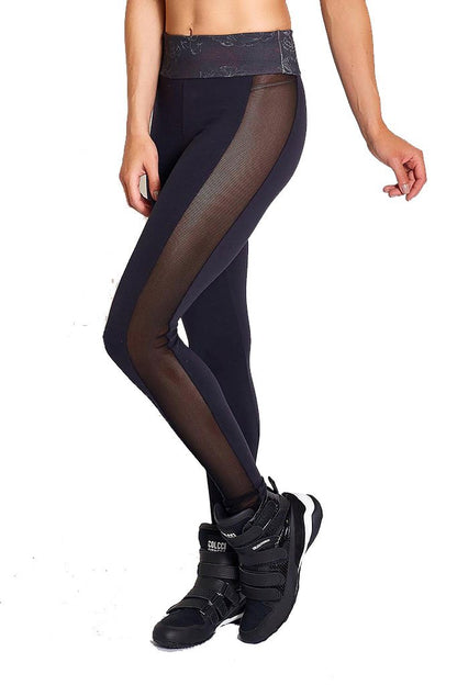 Colcci Fitness Hot Leg Meshed Yoga Pants-SexyHint