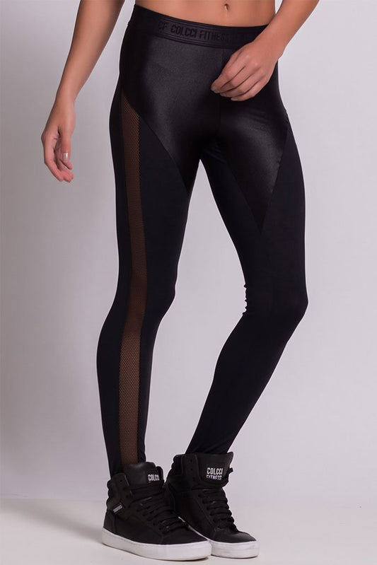 Colcci Fitness Sided Mesh Workout Legging-SexyHint