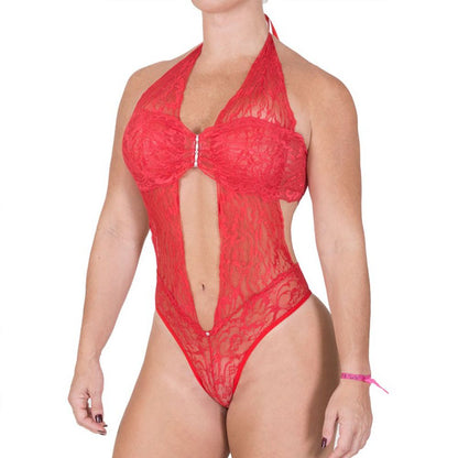 Lace Teddy Bodysuit-SexyHint