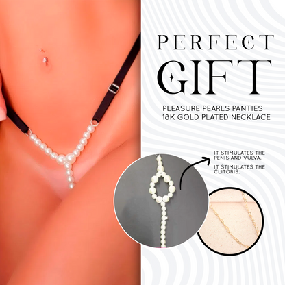 Open Crotch Panties and 18k Gold Necklace Kit