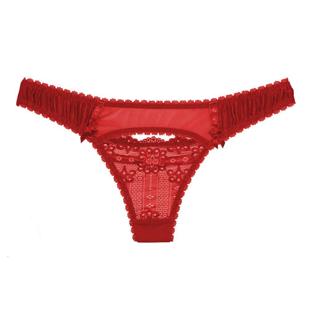 Sexy Red Lace Panties