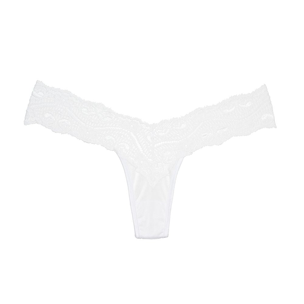 Sexy White Lace Underwear-SexyHint