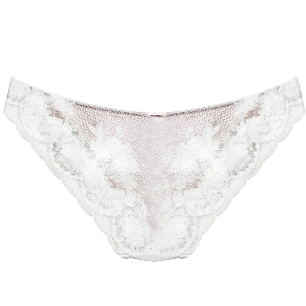 White Lace Boyshorts-SexyHint